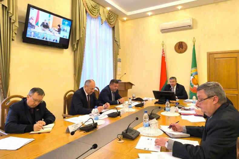 Совещание вице-премьера Беларуси с руководством Минсельхозпрода